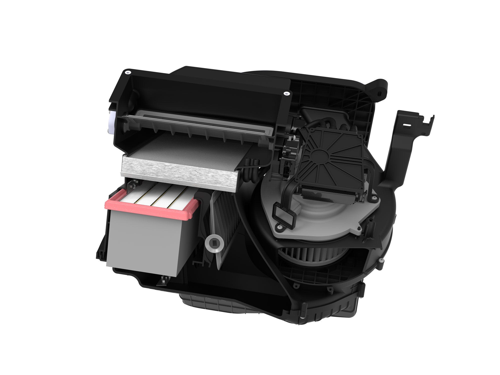 Smart CAF binds ultrafine particles with a size of less than 0.1 micrometer