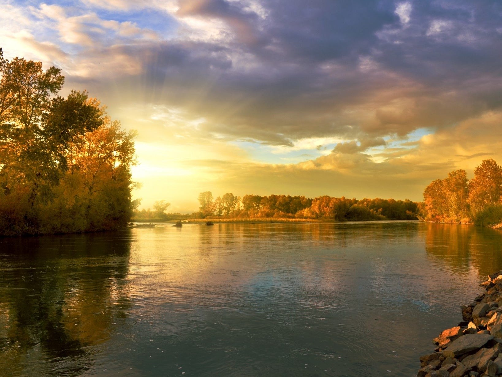 River at Autumn UF – High‑Turbidity River Water