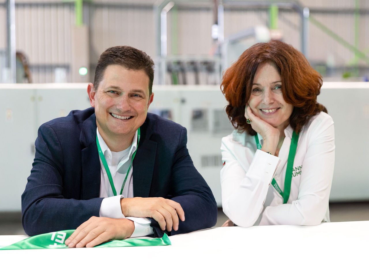 Kurk Wilks (President & CEO) & Emese Weissenbacher (EVP & CFO)